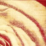6’7”x9’6” Decorative Ivory & Red Hand-Finished Rug - Direct Rug Import | Rugs in Chicago, Indiana,South Bend,Granger
