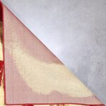6’7”x9’6” Decorative Ivory & Red Hand-Finished Rug - Direct Rug Import | Rugs in Chicago, Indiana,South Bend,Granger