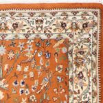 5’6”x8’4” Traditional Rust Wool Hand-Knotted Rug - Image 2