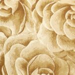 6’7”x9’6” Decorative Ivory & Gold Hand-Finished Rug - Direct Rug Import | Rugs in Chicago, Indiana,South Bend,Granger
