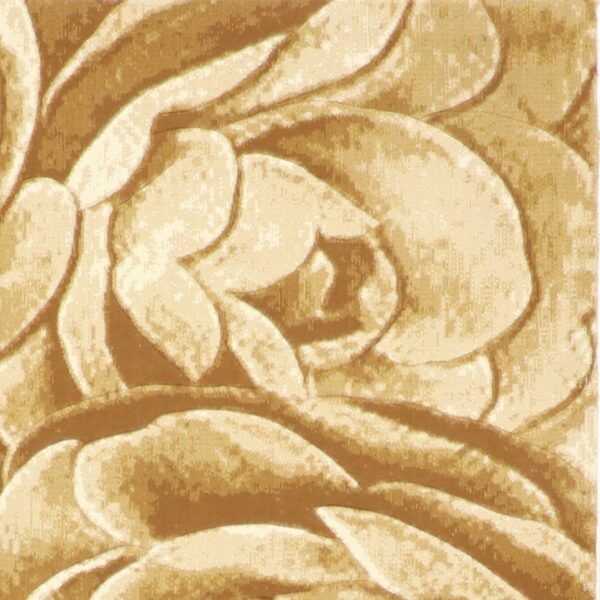 6’7”x9’6” Decorative Ivory & Gold Hand-Finished Rug - Direct Rug Import | Rugs in Chicago, Indiana,South Bend,Granger