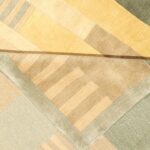 8'x10' Contemporary Tibetan Green Wool Hand-Knotted Rug - Image 5