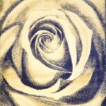 6’6”x9’6” Contemporary Navy & Gold Hand-Finished Rug - Direct Rug Import | Rugs in Chicago, Indiana,South Bend,Granger