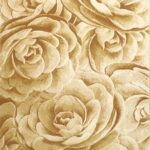 6’7”x9’6” Decorative Ivory & Gold Hand-Finished Rug - Direct Rug Import | Rugs in Chicago, Indiana,South Bend,Granger