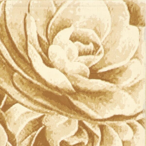 6’7”x9’6” Decorative Ivory & Gold Hand-Finished Rug - Direct Rug Import | Rugs in Chicago, Indiana,South Bend,Granger