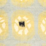 8'2"x10'2" Moroccan Gray Wool Hand-Knotted Rug - Image 3