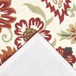 7’1”x10’ Decorative Hook Wool Hand-Tufted Rug - Image 4