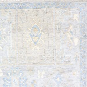 9’x12’ Transitional Wool Hand-Knotted Rug