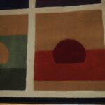 5'3'' X 7'9'' Overall Modern  Brown Rectangular Wool Rug - Direct Rug Import | Rugs in Chicago, Indiana,South Bend,Granger