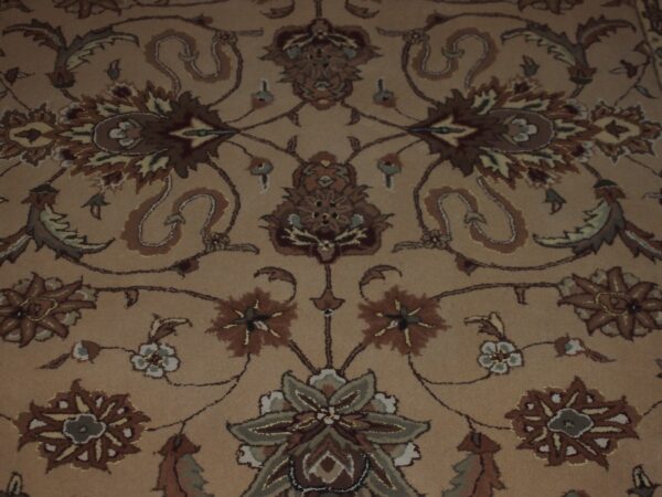 5'2'' X 8' Overall Decorative Kashan Black Rectangular Wool & Silk Rug - Direct Rug Import | Rugs in Chicago, Indiana,South Bend,Granger