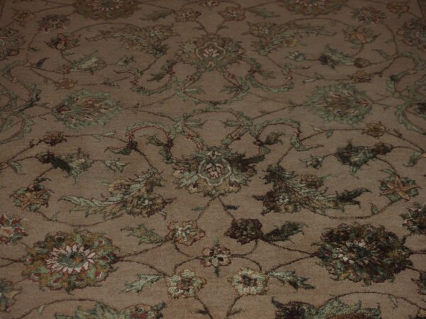 5'5'' X 8'5'' Overall Traditional  Rust Rectangular Wool & Silk Rug - Direct Rug Import | Rugs in Chicago, Indiana,South Bend,Granger