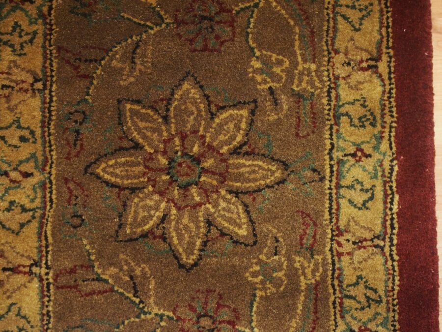 8' X 10' Overall Traditional Tabriz Golden Rectangular Wool Rug - Direct Rug Import | Rugs in Chicago, Indiana,South Bend,Granger