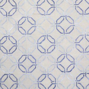 9’1”x12’ Contemporary Wool & Silk Hand-Tufted Rug