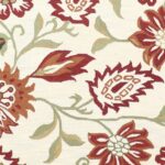 7’1”x10’ Decorative Hook Wool Hand-Tufted Rug - Image 2