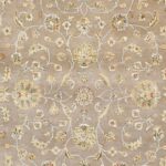 8'x10'2 Traditional Kashan Wool & Silk Hand-Knotted Rug - Image 2