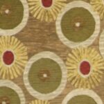 4’2”x6’ Overall Circle Wool Hand-Tufted Rug - Image 2