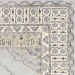 4'x6' Traditional Vintage Wool & Silk Hand-Tufted Rug - Image 3