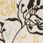 5'x8' Contemporary Wool Hand-Tufted Rug - Image 3
