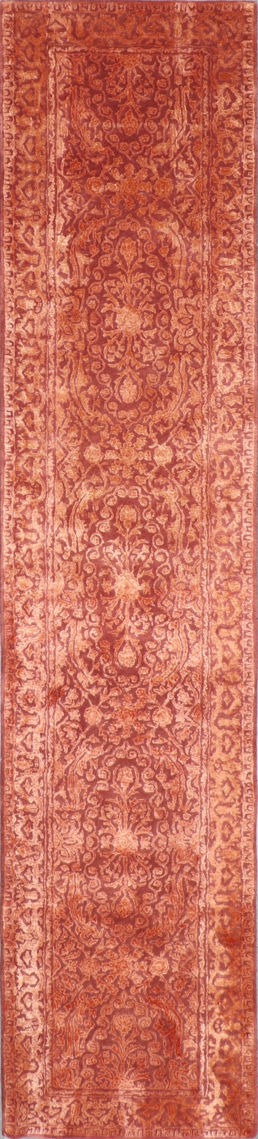 2'6"x11'8" Transitional Wool & Silk Hand-Tufted Rug - Direct Rug Import | Rugs in Chicago, Indiana,South Bend,Granger