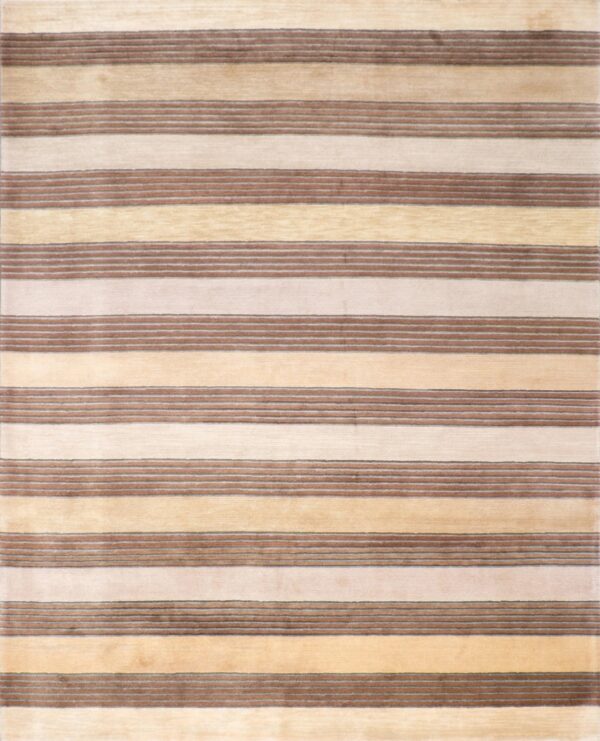 8’x10’ Contemporary Beige Wool Hand-Knotted Rug - Direct Rug Import | Rugs in Chicago, Indiana,South Bend,Granger