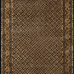 6'x8'11" Decorative Wool Hand-Tufted Rug