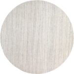 9'x9' Modern Round Gray Wool Hand-Tufted Rug - Direct Rug Import | Rugs in Chicago, Indiana,South Bend,Granger