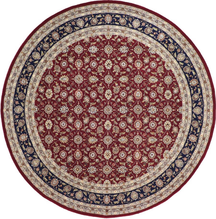 9'11"x9'11" Decorative Round Wool & Silk Hand-Tufted Rug - Direct Rug Import | Rugs in Chicago, Indiana,South Bend,Granger