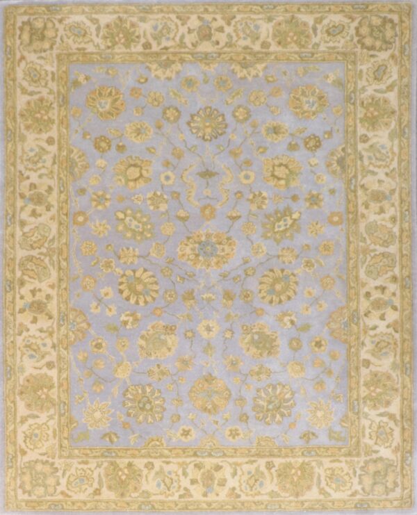 7'7"x9'7" Traditional Tan Wool Hand-Tufted Rug - Direct Rug Import | Rugs in Chicago, Indiana,South Bend,Granger