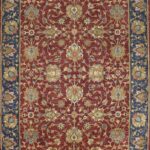 8’7”x11’10” Traditional Red Wool Hand-Tufted Rug - Direct Rug Import | Rugs in Chicago, Indiana,South Bend,Granger