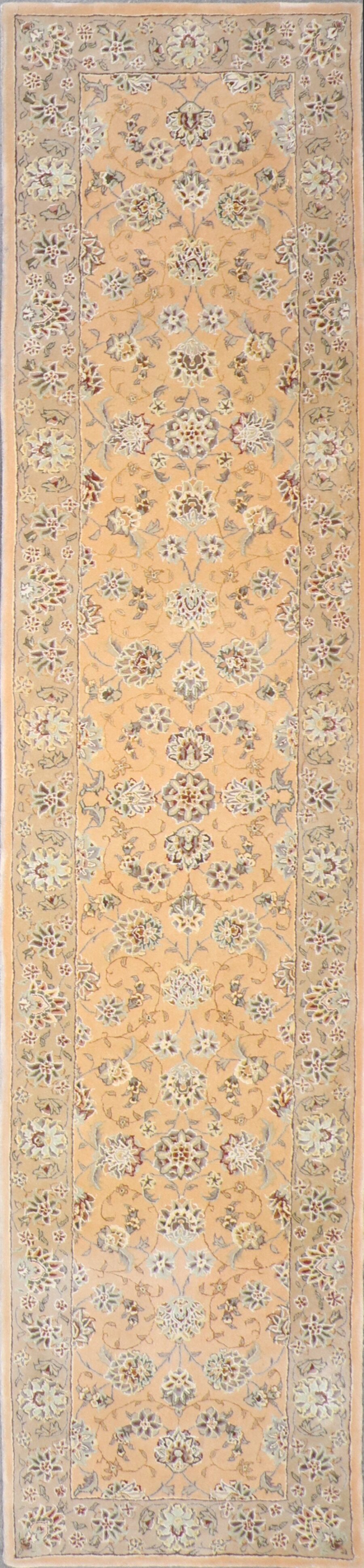 2'8"x11'7" Decorative Tabriz Wool & Silk Hand-Tufted Rug - Direct Rug Import | Rugs in Chicago, Indiana,South Bend,Granger