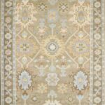 6'6"x8'11" Decorative Green Oushak Wool Hand-Knotted Rug - Direct Rug Import | Rugs in Chicago, Indiana,South Bend,Granger