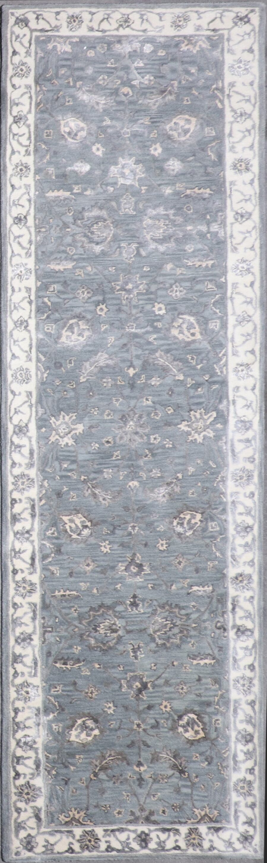 2'10"x10' Decorative Vintage Wool & Silk Hand-Tufted Rug - Direct Rug Import | Rugs in Chicago, Indiana,South Bend,Granger