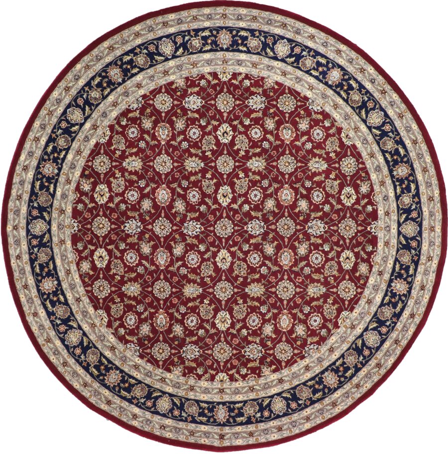 10'x10' Decorative Round Wool & Silk Hand-Tufted Rug - Direct Rug Import | Rugs in Chicago, Indiana,South Bend,Granger