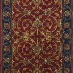 3’x5’ Decorative Burgundy Wool Hand-Tufted Rug - Direct Rug Import | Rugs in Chicago, Indiana,South Bend,Granger
