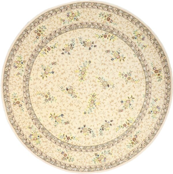 8'x8' Decorative Round Wool Hand-Tufted Rug - Direct Rug Import | Rugs in Chicago, Indiana,South Bend,Granger