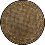 8'x8' Decorative Round Wool Hand-Tufted Rug - Direct Rug Import | Rugs in Chicago, Indiana,South Bend,Granger