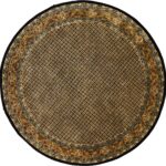 8'x8' Decorative Round Wool Hand-Tufted Rug - Direct Rug Import | Rugs in Chicago, Indiana,South Bend,Granger