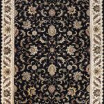 8’6”x11’6” Traditional Black Wool Hand-Tufted Rug - Direct Rug Import | Rugs in Chicago, Indiana,South Bend,Granger