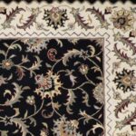 8’6”x11’6” Traditional Black Wool Hand-Tufted Rug - Direct Rug Import | Rugs in Chicago, Indiana,South Bend,Granger