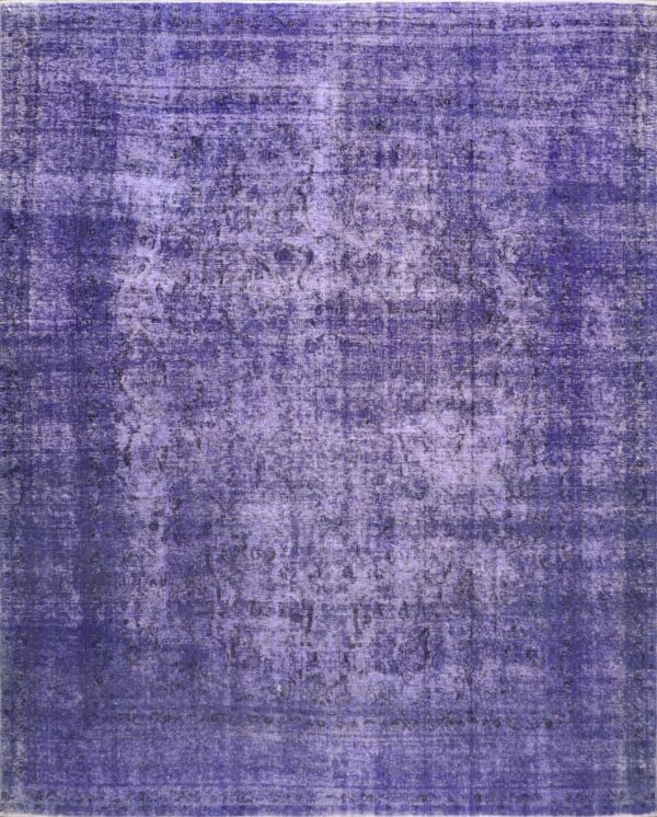 9'7"x12'1" Transitional Purple Wool Hand-Knotted Rug - Direct Rug Import | Rugs in Chicago, Indiana,South Bend,Granger