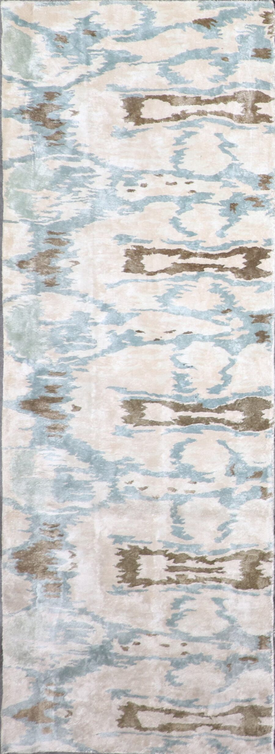 3'2"x8'9" Contemporary Silk Hand-Tufted Rug - Direct Rug Import | Rugs in Chicago, Indiana,South Bend,Granger