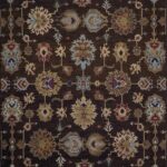 5'11"x8'11"   Casual Flat weave Brown Wool Hand-Knotted Rug - Direct Rug Import | Rugs in Chicago, Indiana,South Bend,Granger