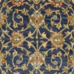 4'1"x6' Transitional Wool & Silk Hand-Tufted Rug - Image 2