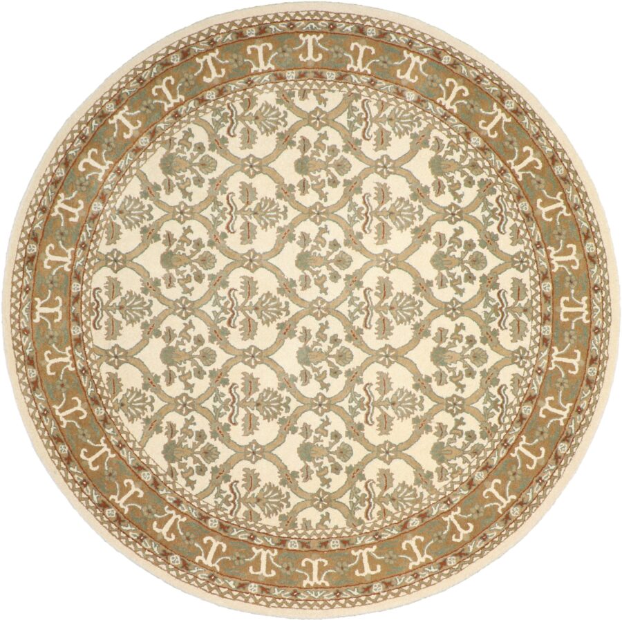 8'1"x8'1" Decorative Round Wool Hand-Tufted Rug - Direct Rug Import | Rugs in Chicago, Indiana,South Bend,Granger