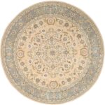 8'x8' Decorative Round Wool & Silk Hand-Tufted Rug - Direct Rug Import | Rugs in Chicago, Indiana,South Bend,Granger