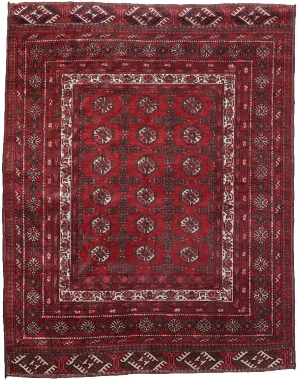 4’6”x5’8” Traditional Wool Hand-Knotted Rug - Direct Rug Import | Rugs in Chicago, Indiana,South Bend,Granger