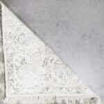 8'1"x9'7" Transitional Gray Kashmir Wool & Silk Hand-Knotted Rug - Direct Rug Import | Rugs in Chicago, Indiana,South Bend,Granger