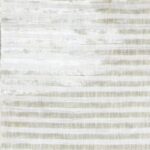 6’x9’1” Contemporary Gray Silk Hand-Knotted Rug - Image 5