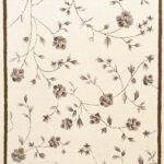 5'3'' X 8'3'' Decorative Brown Hook Wool Hand-Tufted Rug
