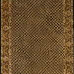 4'11"x8' Traditional Wool Hand-Tufted Rug